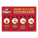 Folgers Coffee Filter Packs, Regular, 1.05 oz Filter Pack, 40/Carton (52320)