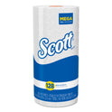 Scott Kitchen Roll Towels, 1-Ply, 11 x 8.75, White, 128/Roll, 20 Rolls/Carton (41482)