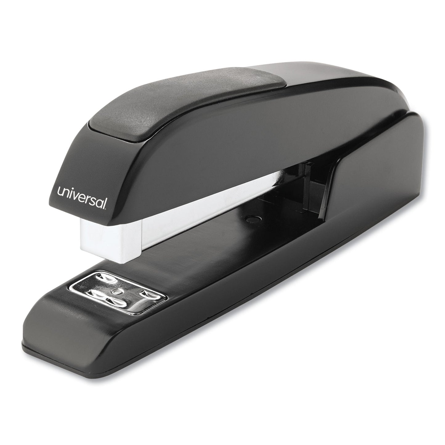 Universal Executive Full-Strip Stapler, 20-Sheet Capacity, Black (43138)