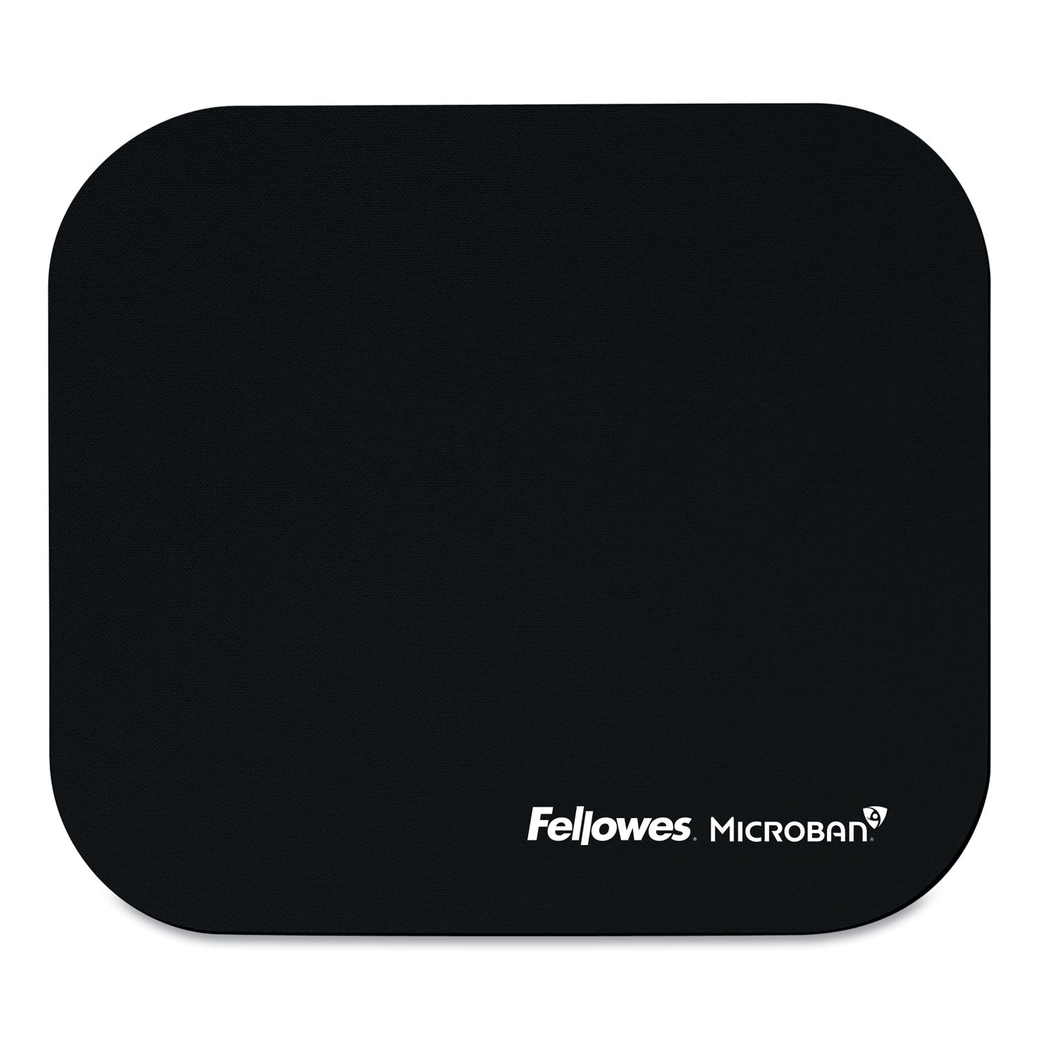 Fellowes Mouse Pad with Microban Protection, 9 x 8, Black (5933901)