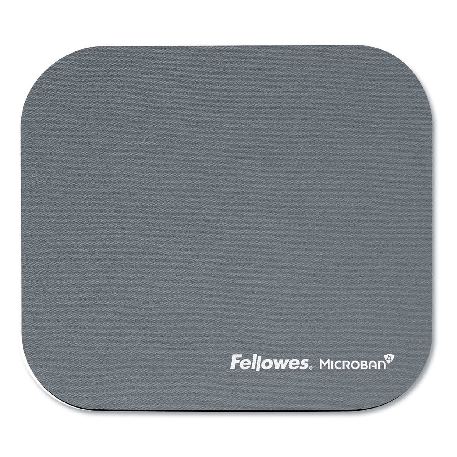 Fellowes Mouse Pad with Microban Protection, 9 x 8, Graphite (5934001)