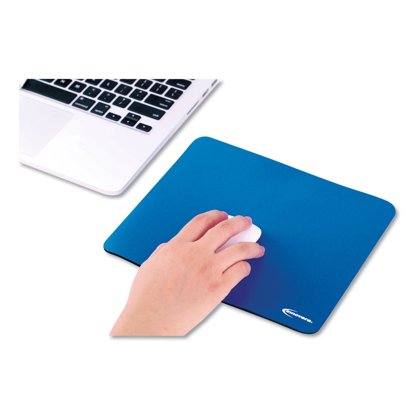 Innovera Mouse Pad, 9 x 7.5, Blue (52447)