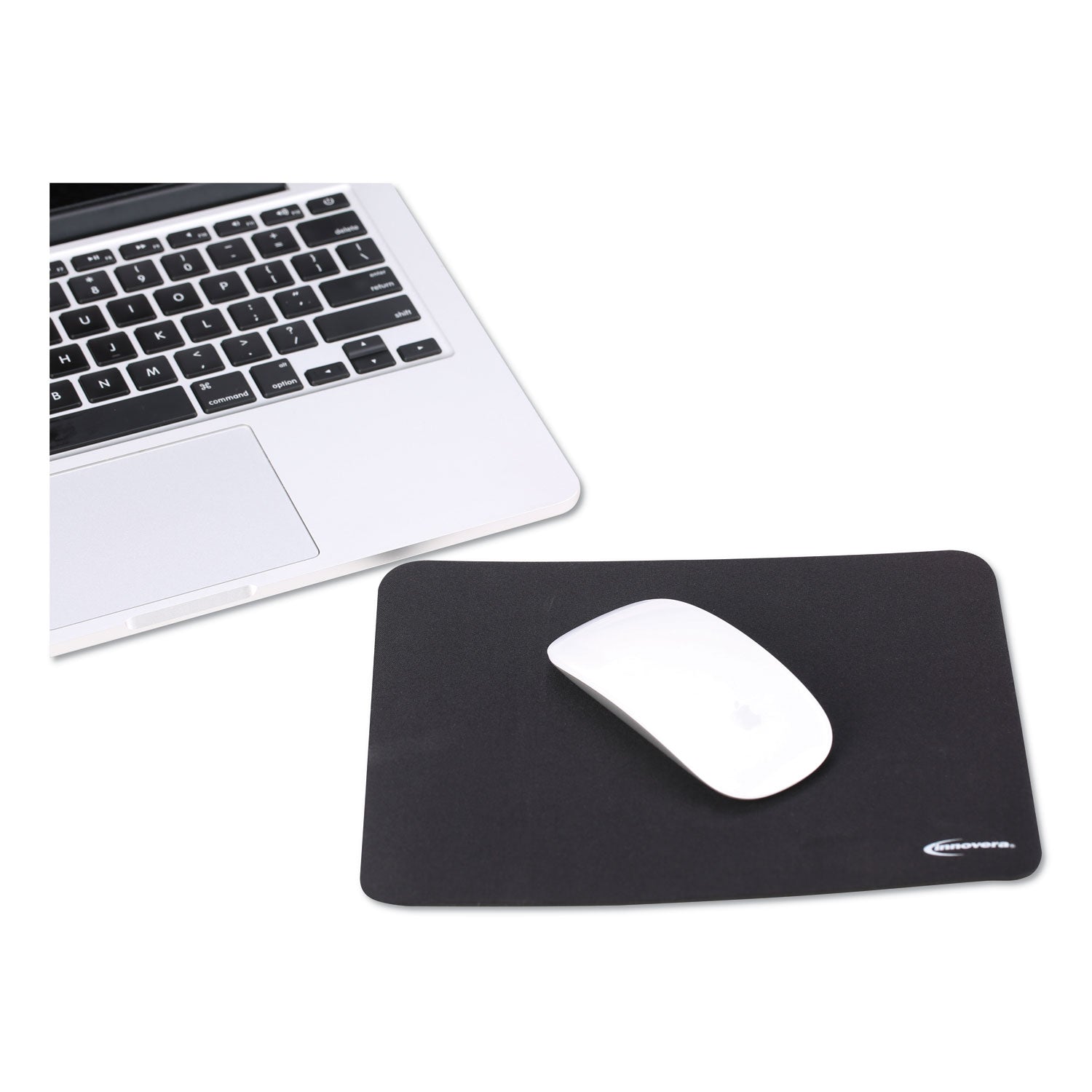 Innovera Mouse Pad, 9 x 7.5, Black (52448)