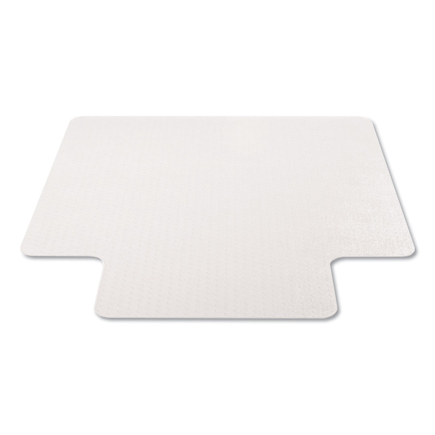 Deflecto EconoMat Occasional Use Chair Mat, Low Pile Carpet, Roll, 36 x 48, Lipped, Clear (CM11112COM)