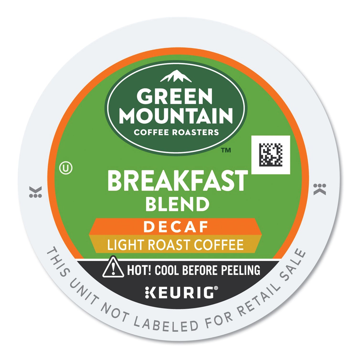 Keurig Breakfast Blend Decaf Coffee K-Cups, 24/Box (7522)