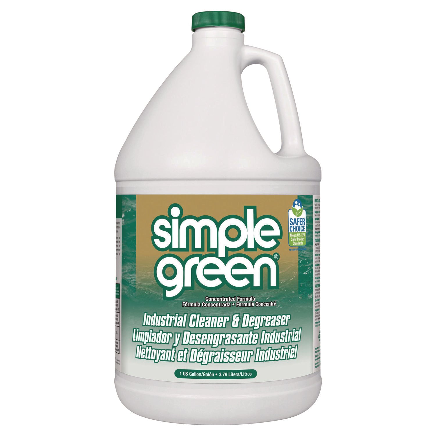 simple green Industrial Cleaner and Degreaser, Concentrated, 1 gal Bottle (13005EA)