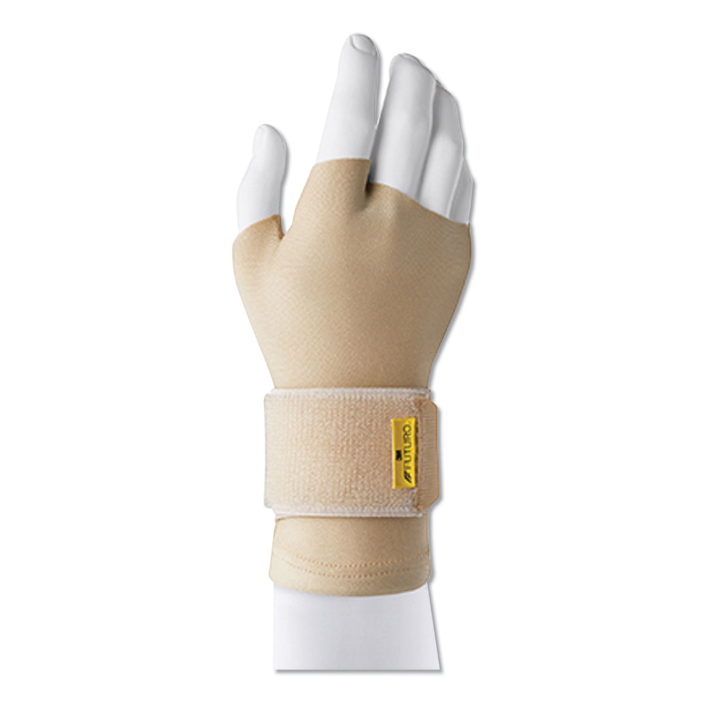 FUTURO Energizing Support Glove, Small/Medium, Fits Palm Size 6.5" - 8.0", Tan (09183EN)