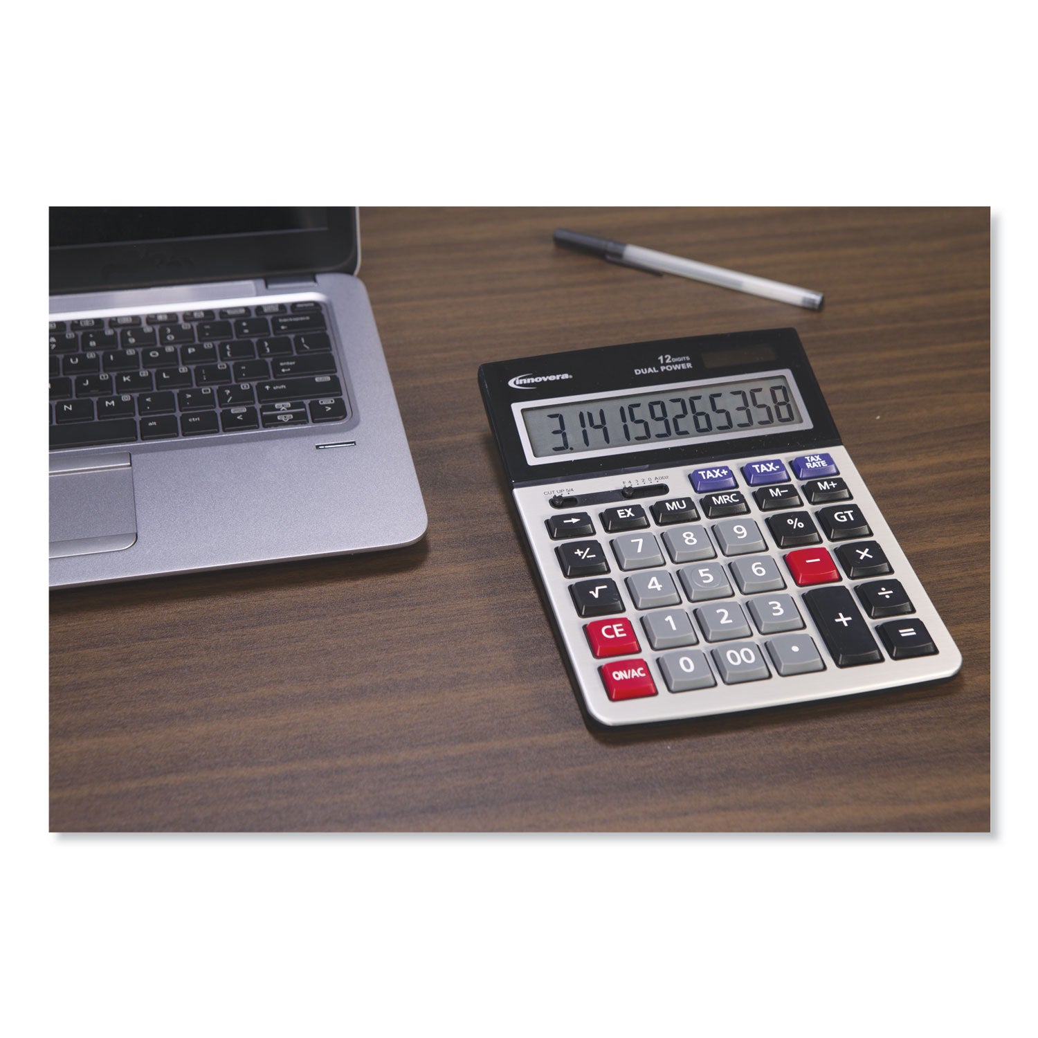 Innovera 15975 Large Display Calculator, 12-Digit LCD