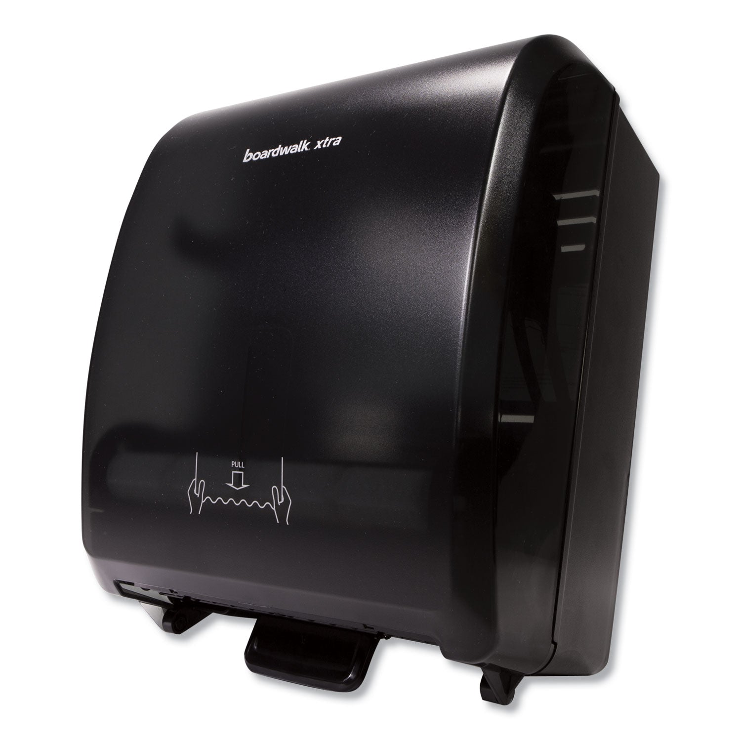 Boardwalk Xtra Mechanical Hands-Free Towel Dispenser, 12.31 x 9.31 x 15.94, Black (29GREEN)