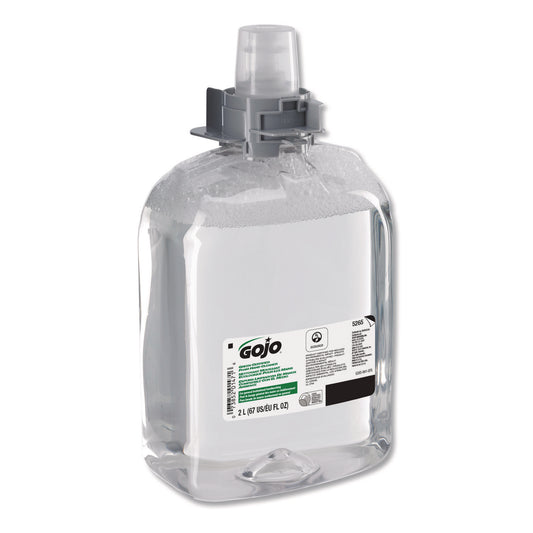 GOJO Green Certified Foam Hand Cleaner Refill, Unscented, 2,000 mL, 2/Carton (526502)