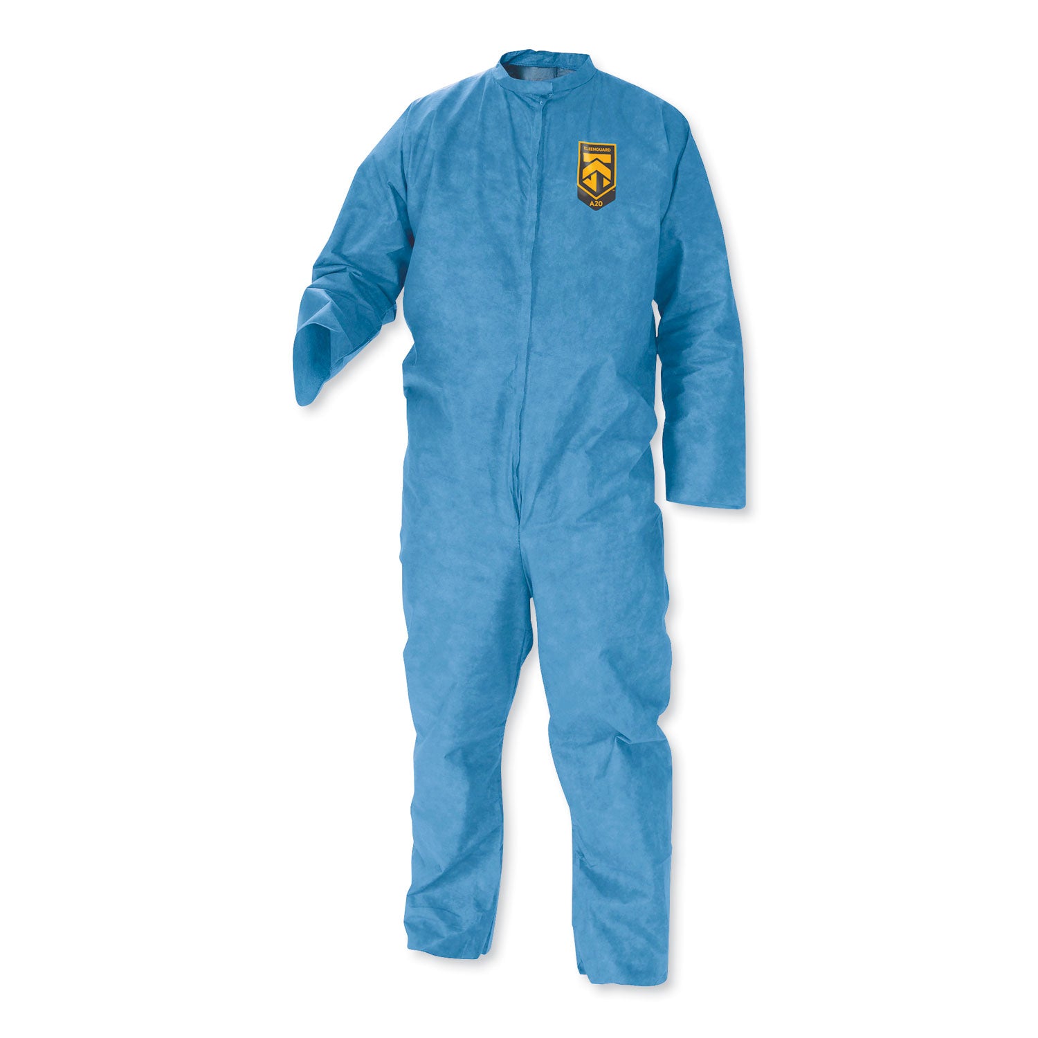 KleenGuard A20 Breathable Particle Protection Coveralls, Medium, Blue, 24/Carton (58532)