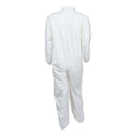 KleenGuard A40 Elastic-Cuff and Ankles Coveralls, White, 2X-Large, 25/Carton (44315)