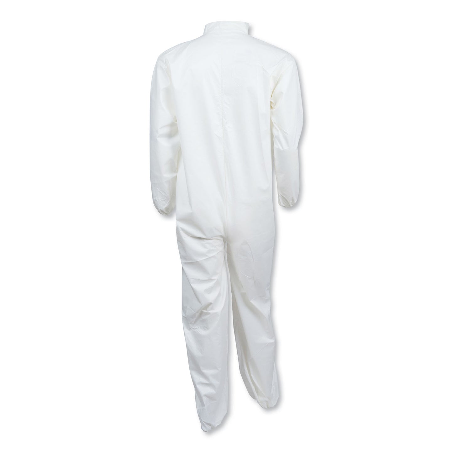 KleenGuard A40 Elastic-Cuff and Ankles Coveralls, White, 2X-Large, 25/Carton (44315)