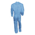 KleenGuard A60 Elastic-Cuff, Ankle and Back Coveralls, 2X-Large, Blue, 24/Carton (45005)