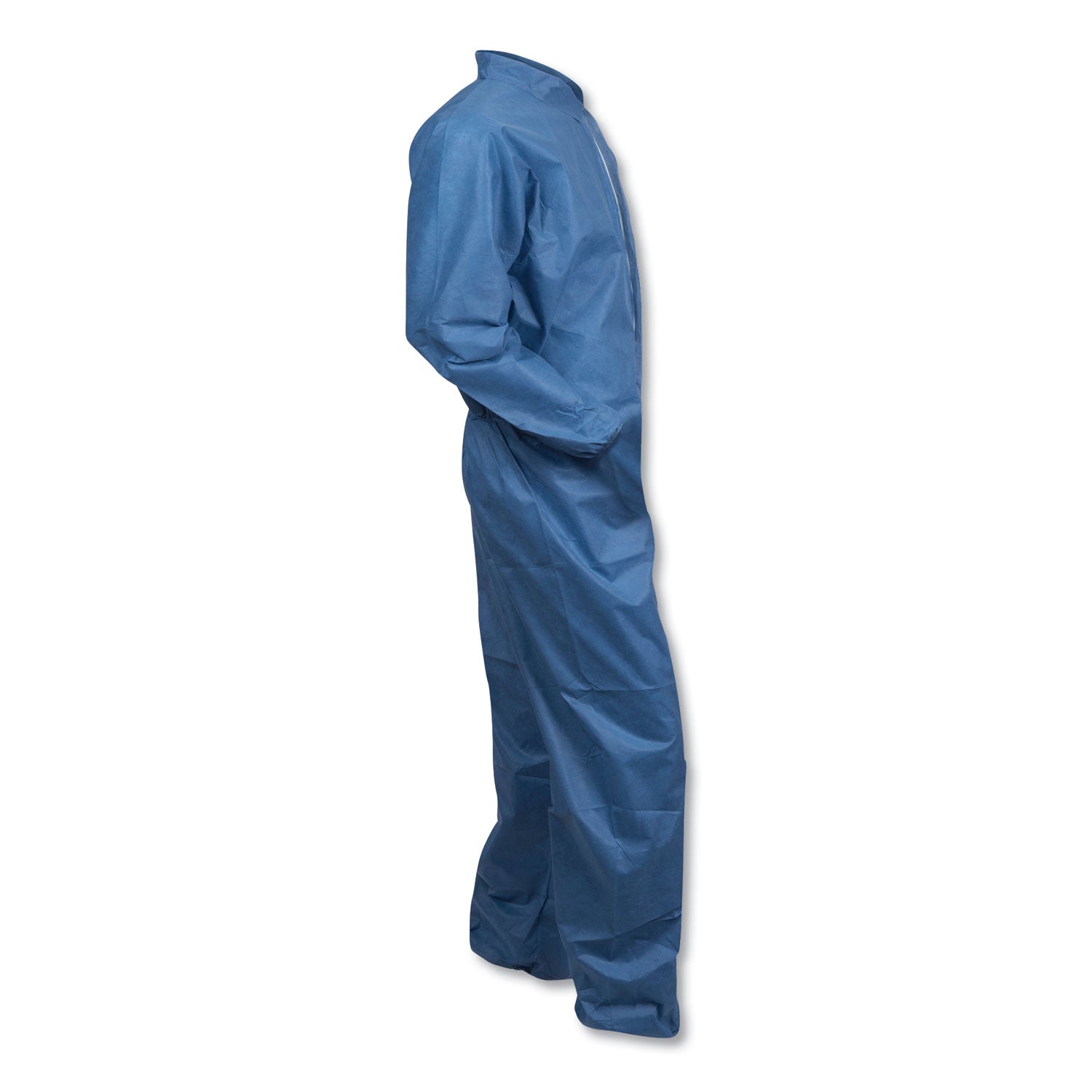 KleenGuard A20 Coveralls, MICROFORCE Barrier SMS Fabric, 2X-Large, Blue, 24/Carton (58505)