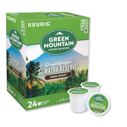 Keurig Fair Trade Organic Sumatran Extra Bold Coffee K-Cups, 24/Box (4060)