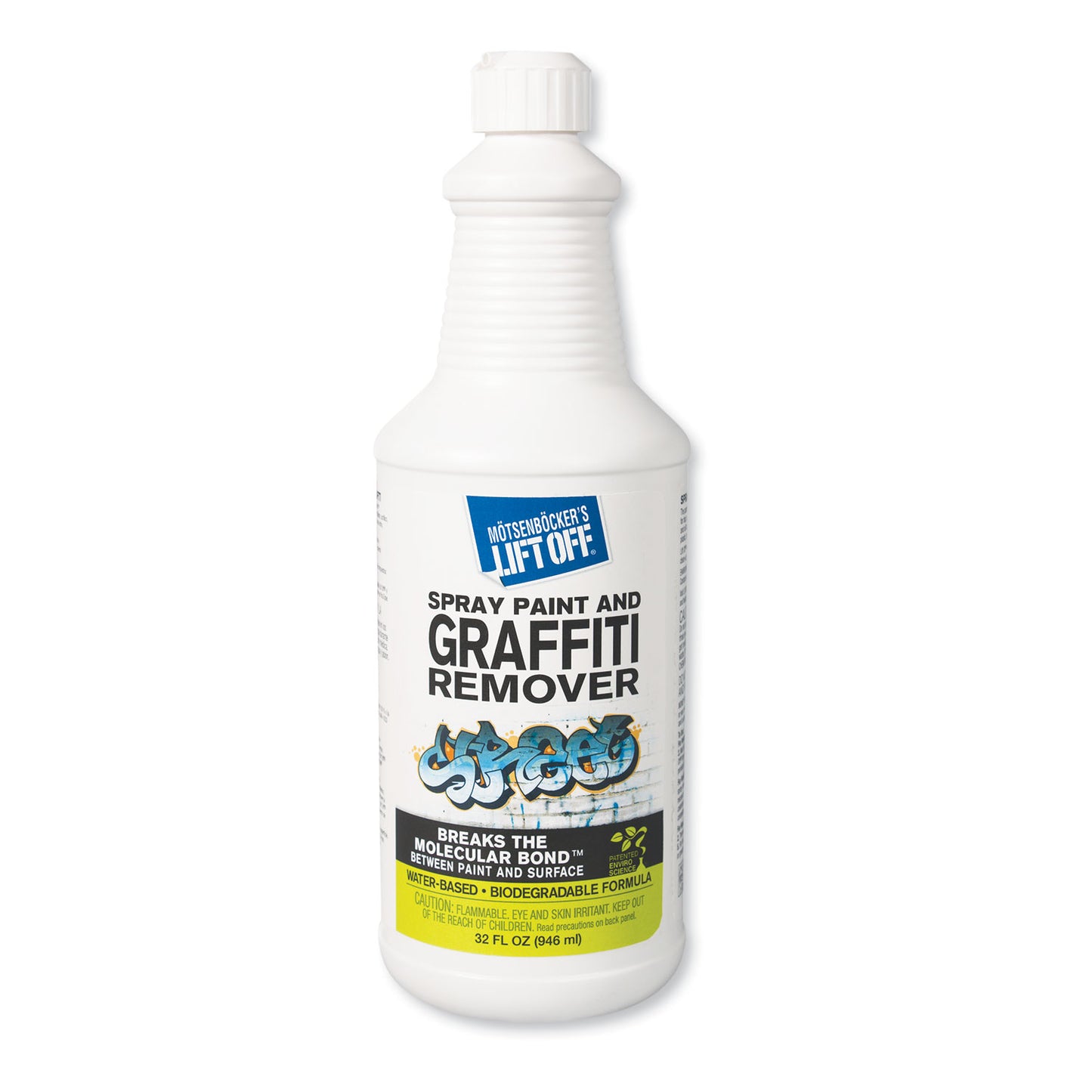 Motsenbockers Lift Off 4 Spray Paint Graffiti Remover, 32oz, Bottle, 6/Carton (41103)