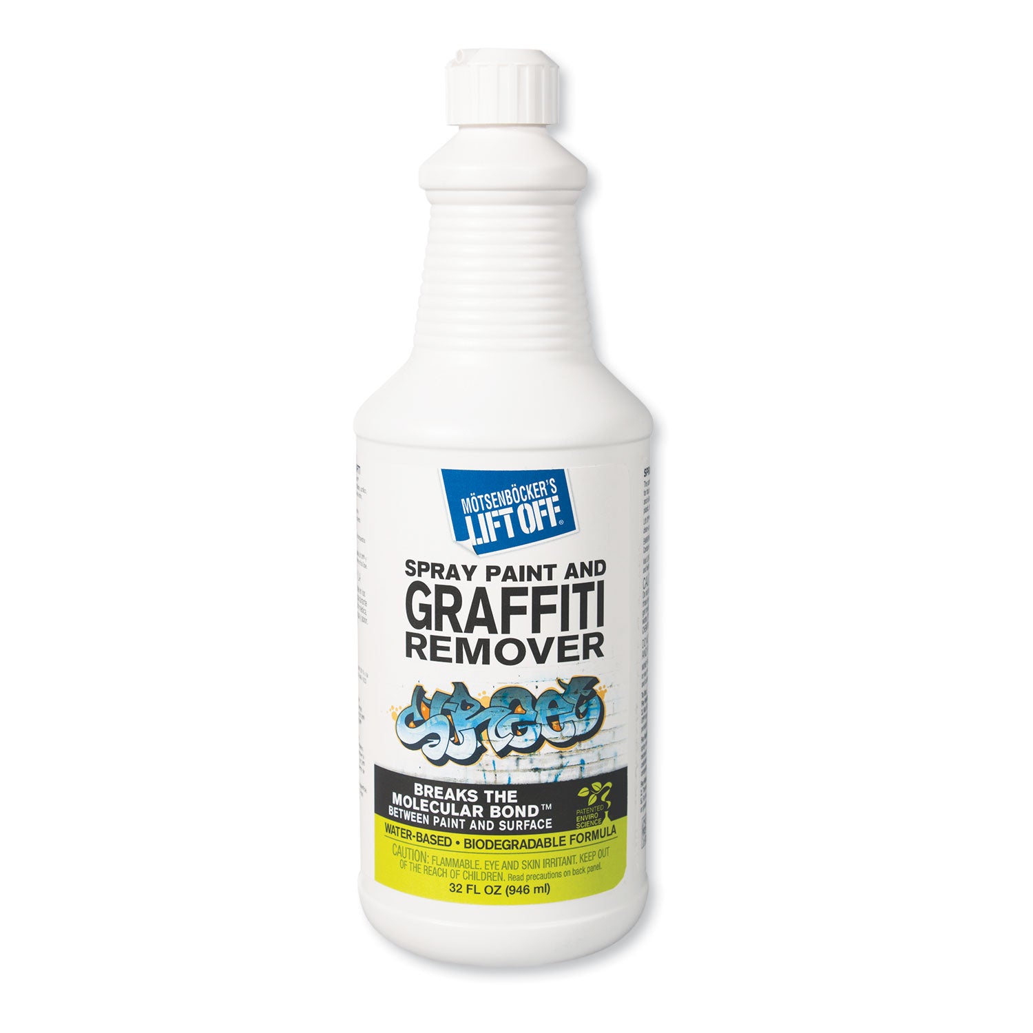 Motsenbockers Lift Off 4 Spray Paint Graffiti Remover, 32oz, Bottle, 6/Carton (41103)