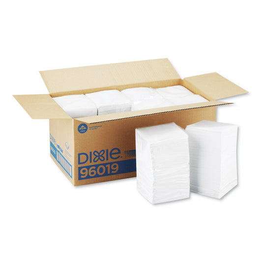 Georgia Pacific Professional Beverage Napkins, Single-Ply, 9 1/2 x 9 1/2, White, 4000/Carton (96019)