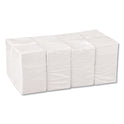 Georgia Pacific Professional Beverage Napkins, Single-Ply, 9 1/2 x 9 1/2, White, 4000/Carton (96019)