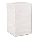 Georgia Pacific Professional Beverage Napkins, Single-Ply, 9 1/2 x 9 1/2, White, 4000/Carton (96019)