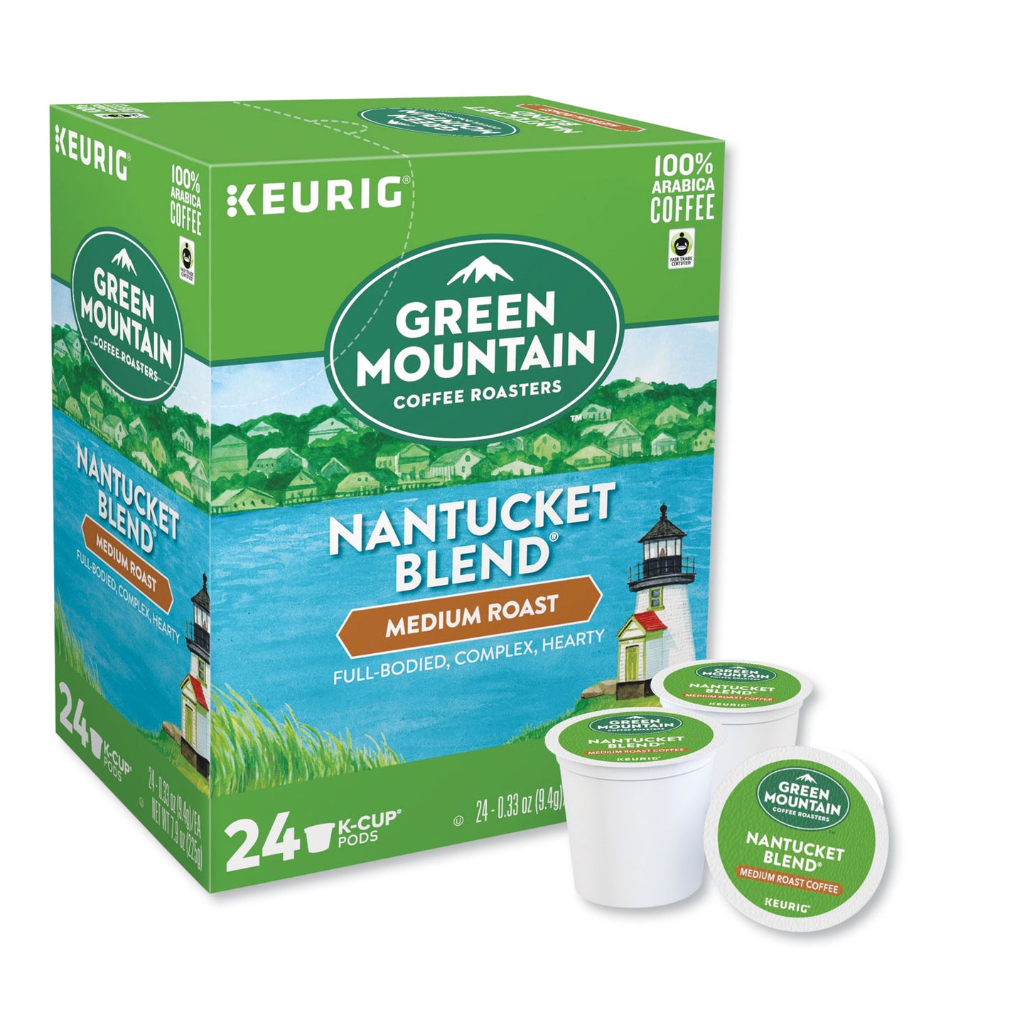 Keurig Nantucket Blend Coffee K-Cups, 24/Box (6663)