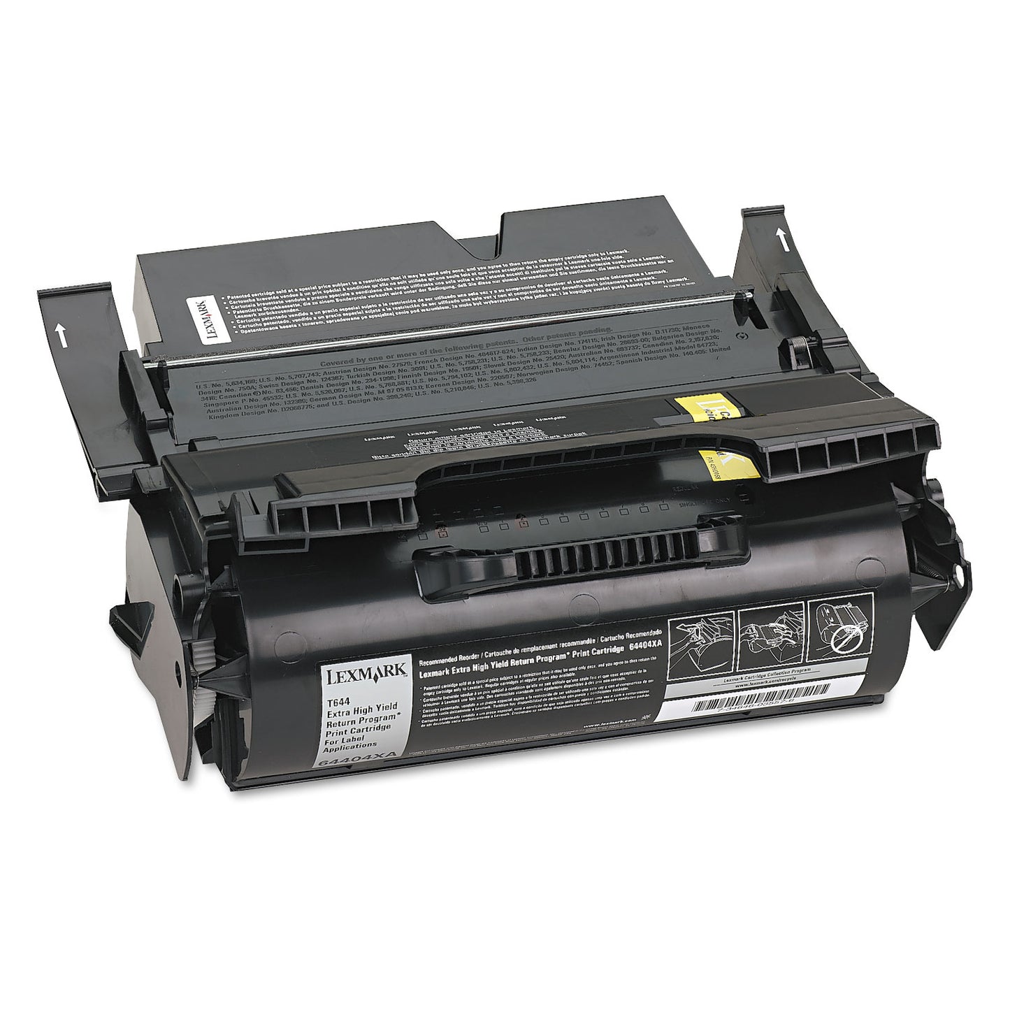 Lexmark 64404XA Extra High-Yield Toner, 32,000 Page-Yield, Black