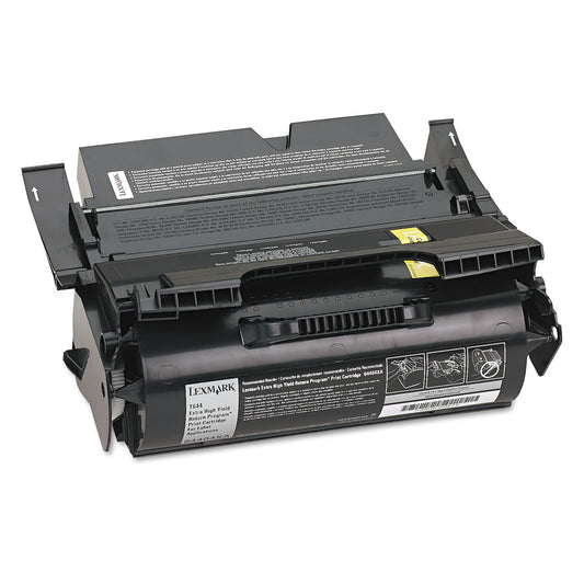 Lexmark 64404XA Extra High-Yield Toner, 32,000 Page-Yield, Black