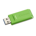 Verbatim Store 'n' Go USB Flash Drive, 16 GB, Assorted Colors, 3/Pack (99122)