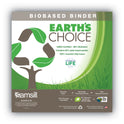 Samsill Earths Choice Plant-Based Durable Fashion View Binder, 3 Rings, 2" Capacity, 11 x 8.5, Lime, 2/Pack (U86678)