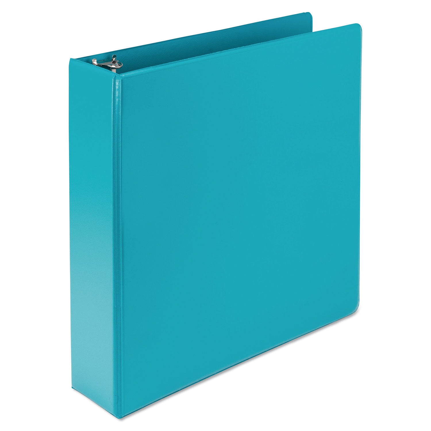 Samsill Earths Choice Plant-Based Durable Fashion View Binder, 3 Rings, 2" Capacity, 11 x 8.5, Turquoise, 2/Pack (U86677)