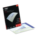 GBC EZUse Thermal Laminating Pouches, 3 mil, 9" x 11.5", Gloss Clear, 100/Box (3200715)