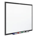 Quartet Classic Series Total Erase Dry Erase Boards, 36 x 24, White Surface, Black Aluminum Frame (S533B)