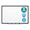 Quartet Classic Series Nano-Clean Dry Erase Board, 36 x 24, White Surface, Black Aluminum Frame (SM533B)