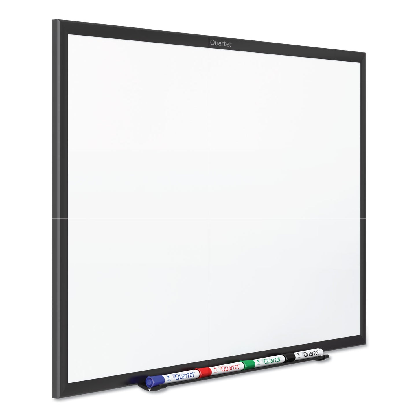 Quartet Classic Series Nano-Clean Dry Erase Board, 24 x 18, White Surface, Black Aluminum Frame (SM531B)