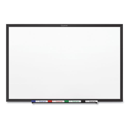 Quartet Classic Series Nano-Clean Dry Erase Board, 24 x 18, White Surface, Black Aluminum Frame (SM531B)