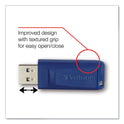 Verbatim Classic USB 2.0 Flash Drive, 16 GB, Blue (97275)