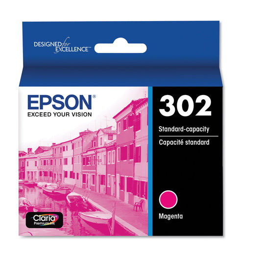 Epson T302320-S (T302) Claria Ink, Magenta