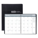 House of Doolittle Recycled Two Year Monthly Planner with Expense Logs, 8.75 x 6.88, Black Cover, 24-Month: Jan 2025 to Dec 2026 (268002)