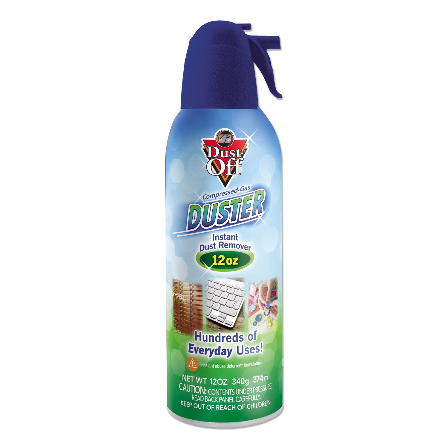 Dust-Off Disposable Compressed Air Duster, 12 oz Can (DPSXL12) - 6 Pack