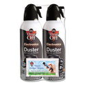 Dust-Off Disposable Compressed Air Duster, 10 oz Can, 2/Pack (DSXLPW)