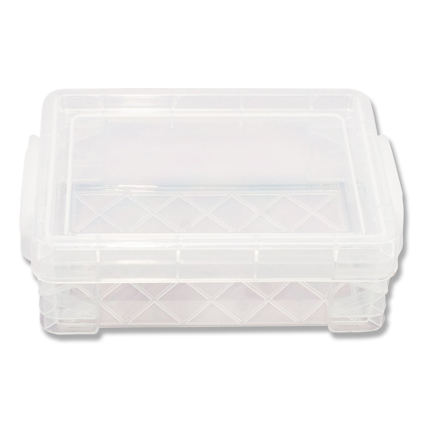 Advantus Super Stacker Crayon Box, Plastic, 4.75 x 3.5 x 1.6, Clear (40311)