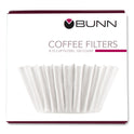 BUNN Coffee Filters, 8 to 12 Cup Size, Flat Bottom, 100/Pack, 12 Packs/Carton (BCF100BCT)
