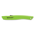 Westcott Safety Ceramic Blade Box Cutter, 0.5" Blade, 6.15" Plastic Handle, Green (17519)