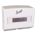 Scottfold Folded Towel Dispenser, 10.75 x 4.75 x 9, White (09214)