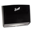 Scottfold Folded Towel Dispenser, 10.75 x 4.75 x 9, Black (09215)