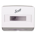 Scottfold Folded Towel Dispenser, 10.75 x 4.75 x 9, White (09214)