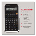 Sharp EL-501XBWH Scientific Calculator, 10-Digit LCD (EL501X2BWH)