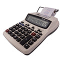 Victor 1208-2 Two-Color Compact Printing Calculator, Black/Red Print, 2.3 Lines/Sec