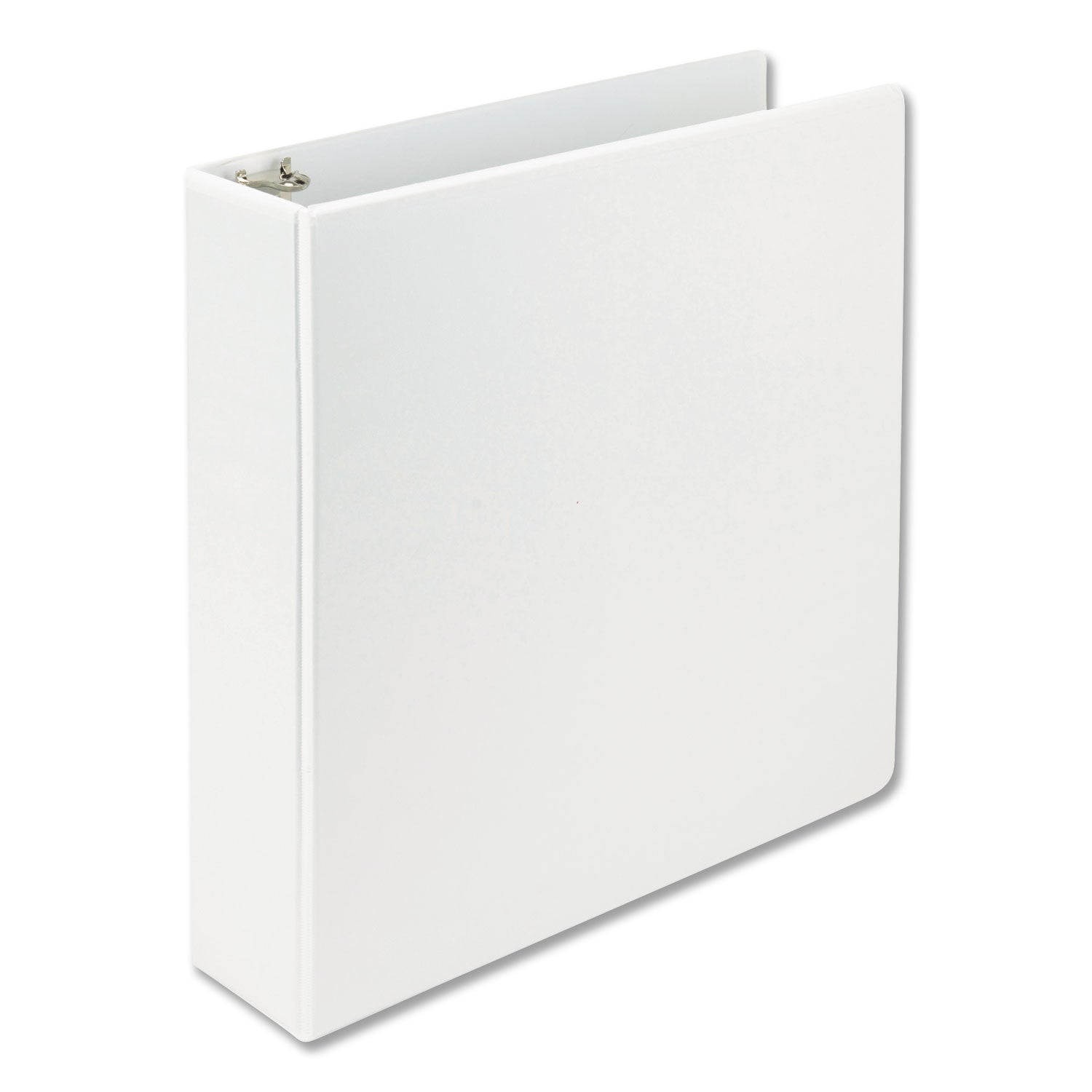 Samsill Earth's Choice Plant-Based D-Ring View Binder, 3 Rings, 2" Capacity, 11 x 8.5, White (16967)